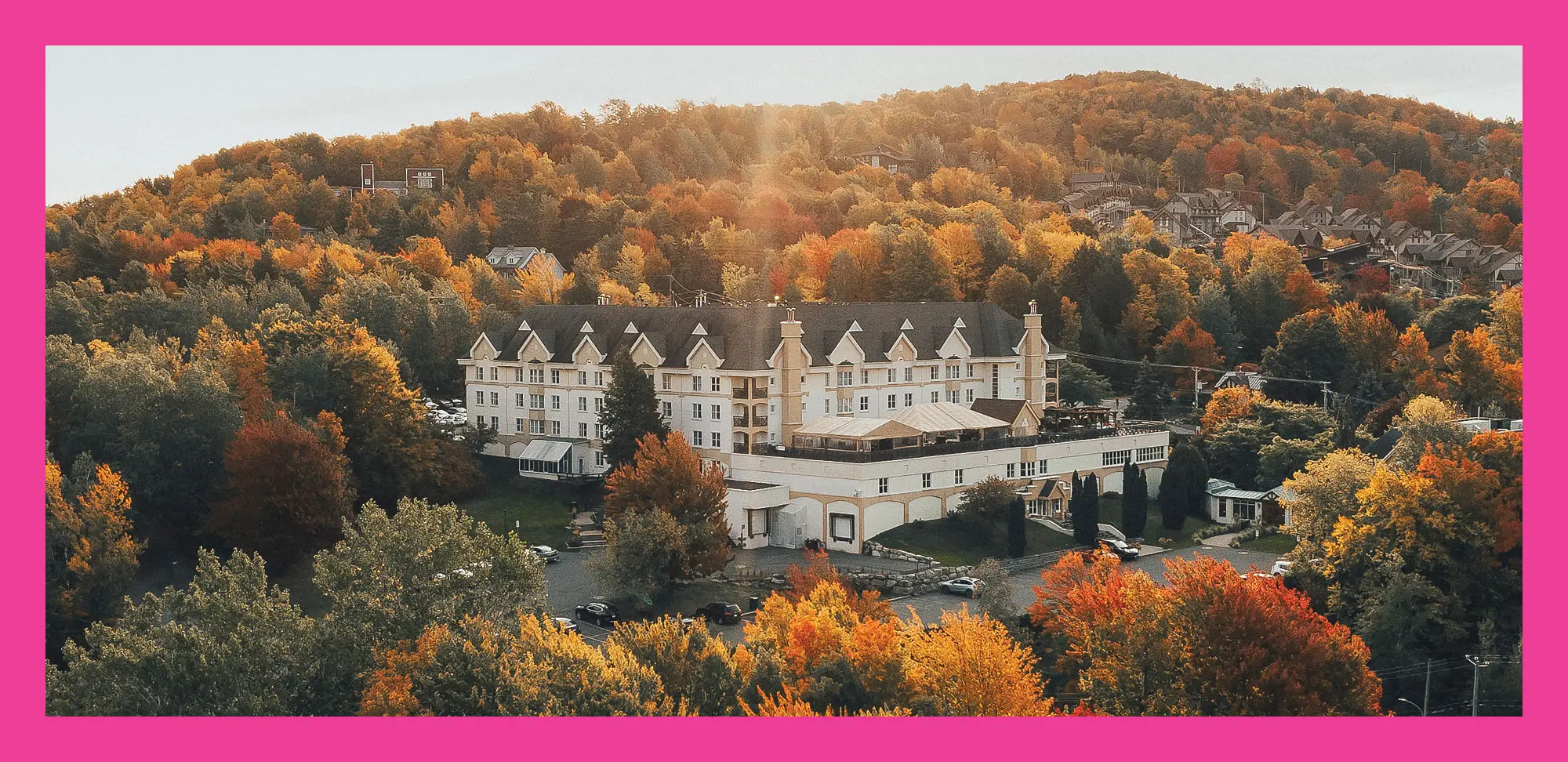 Photo du Domaine Château-Bromont à Bromont, au Québec