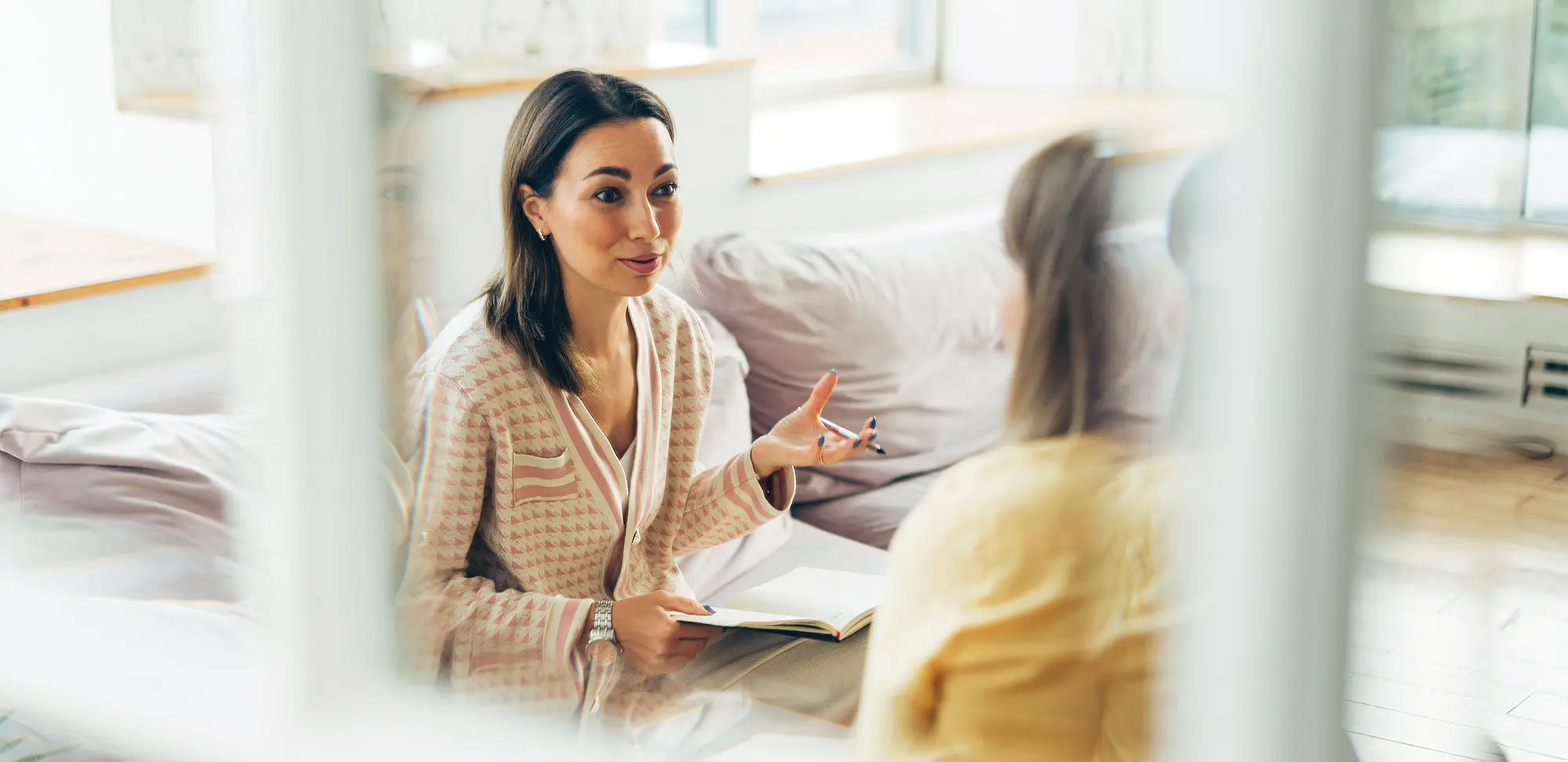 Photo of a Naturopathic Doctor talking to a patient