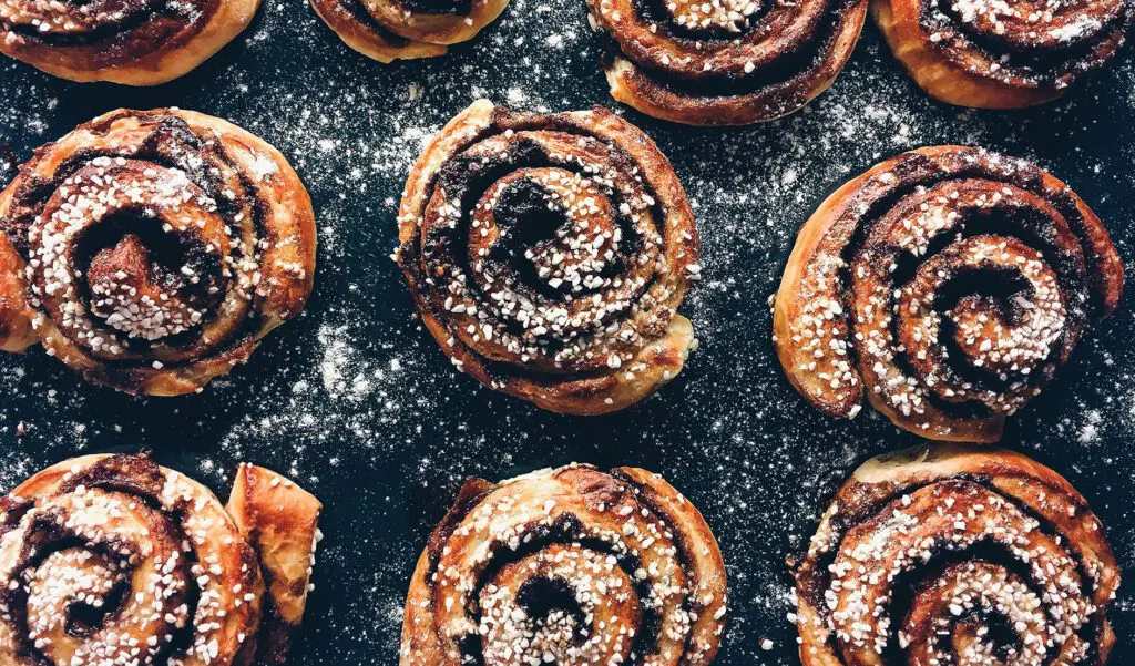 Photo de tourbillons à la cannelle