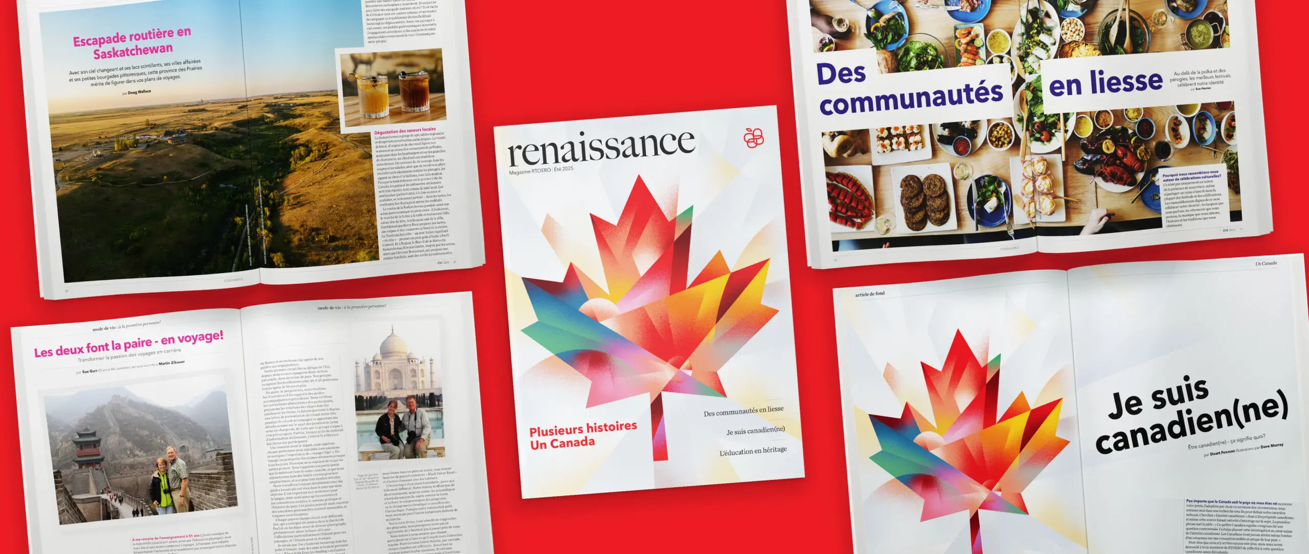 Plusieurs histoires Un Canada