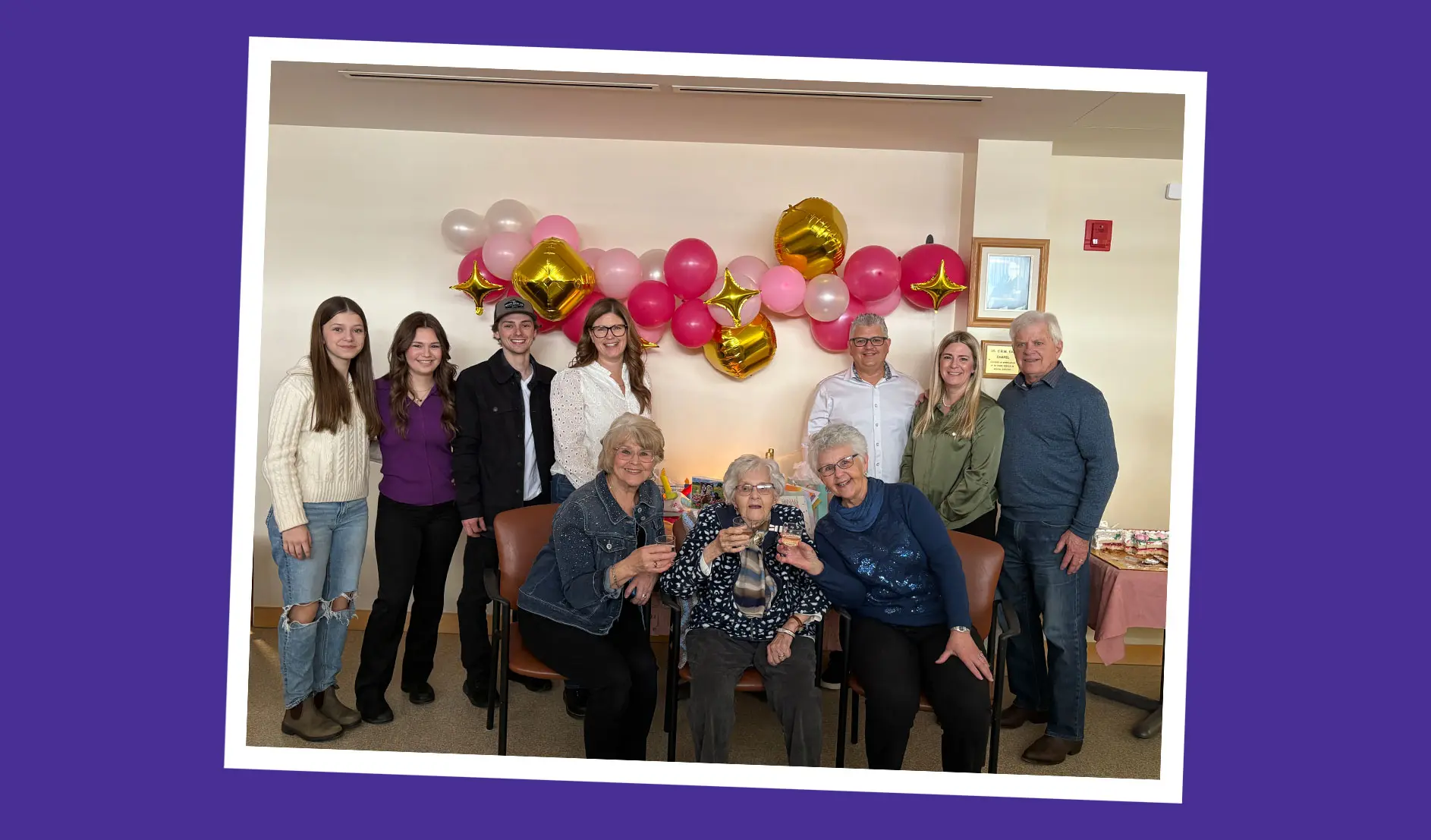Photo of Kay McMaster and family