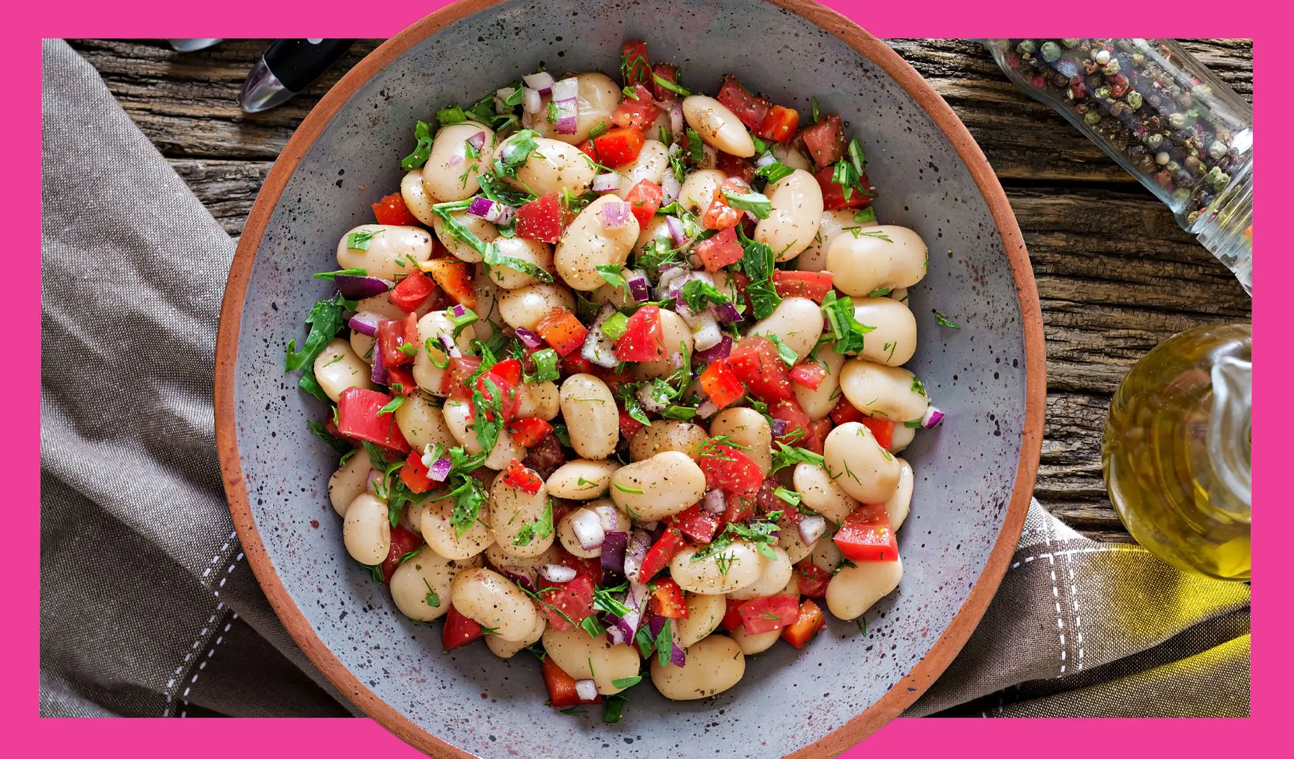Photo of White bean salad