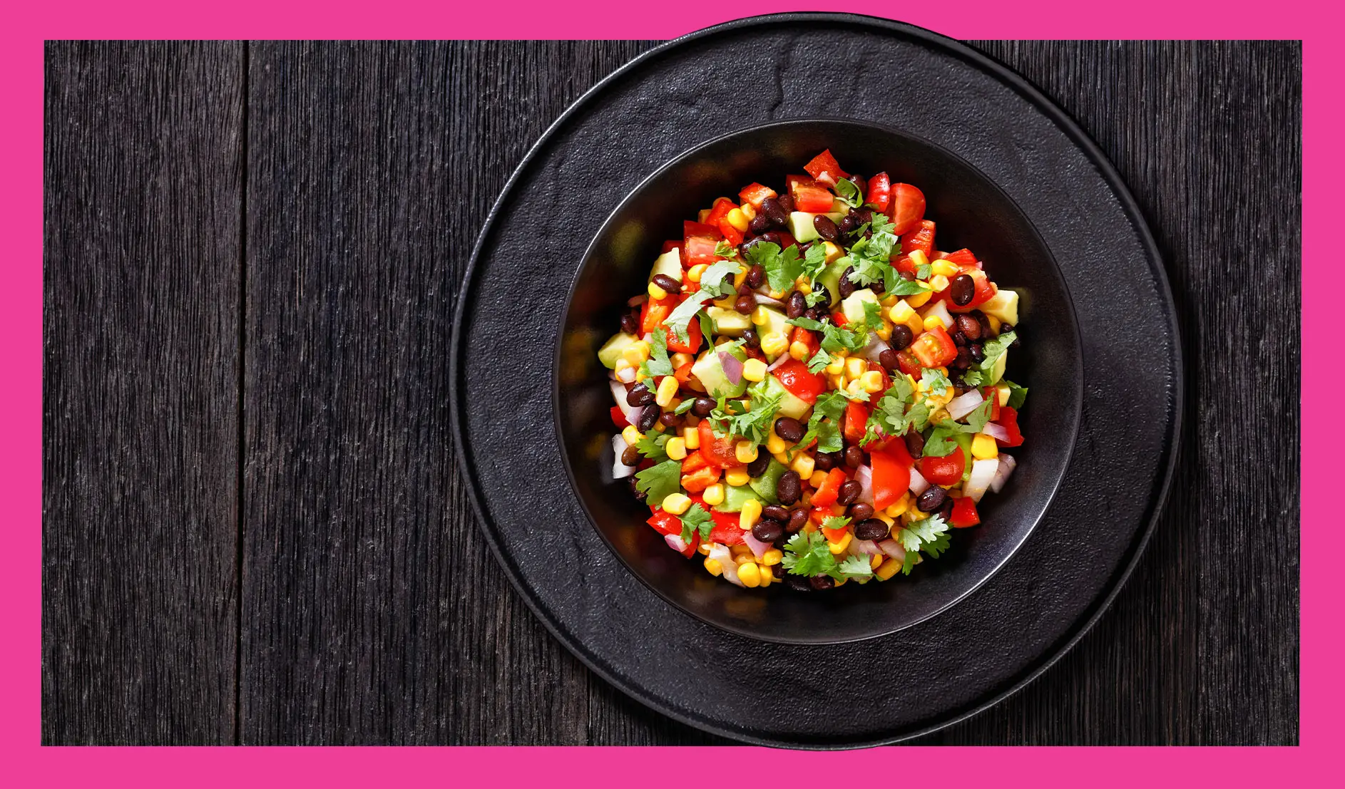 Photo of a bean salad
