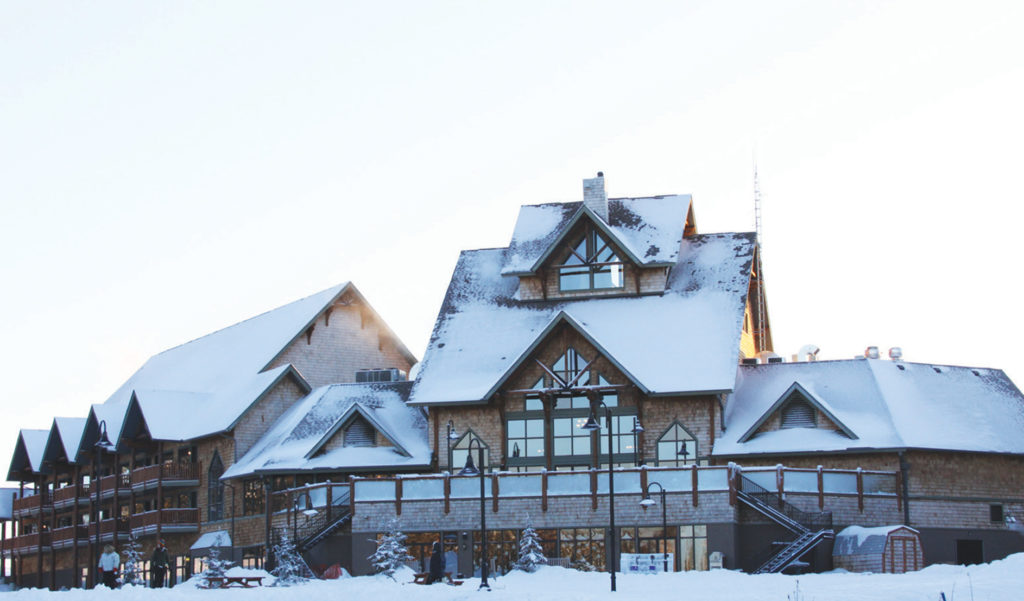Photo of snow covered Elk Ridge resort
