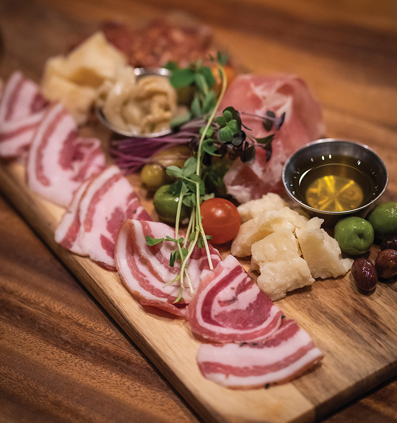 Photo of a charcuterie board