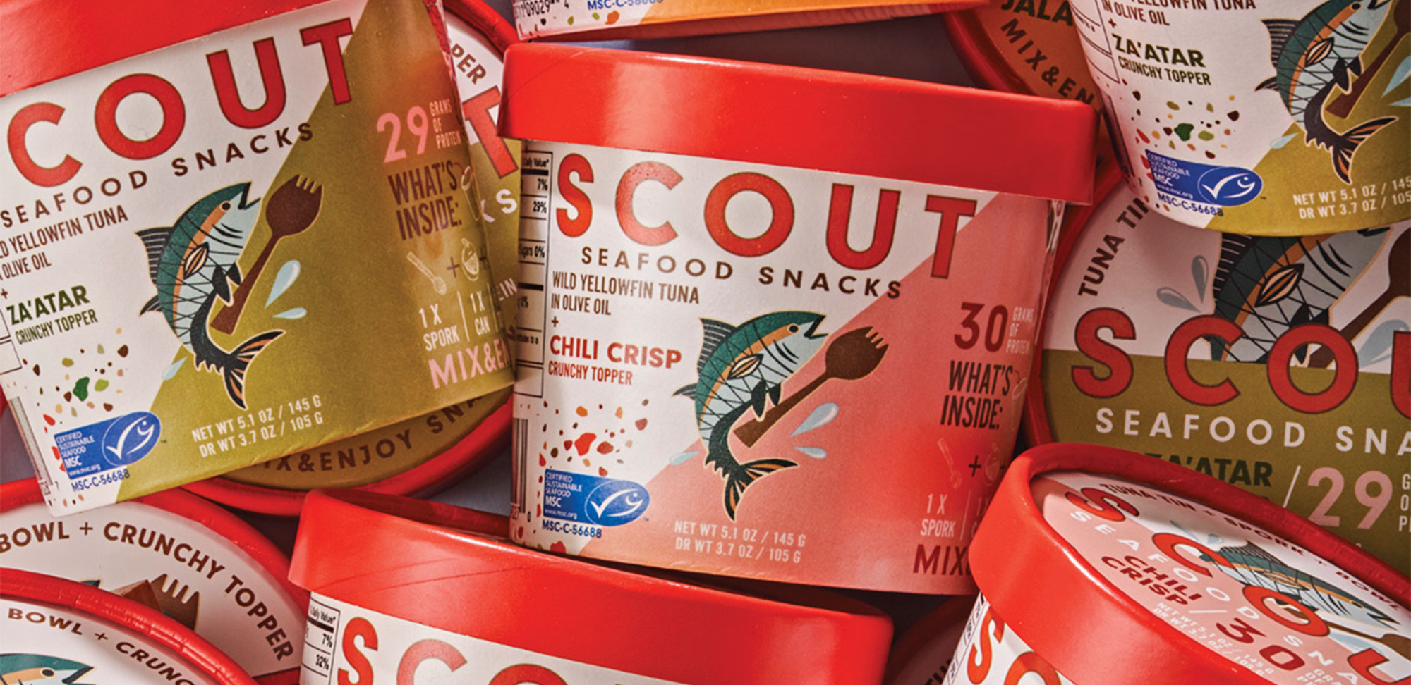 Photo of Scout seafood snacks